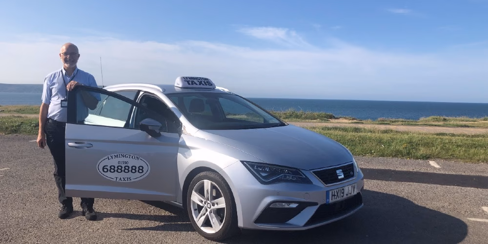 Does Lymington have a taxi service to Heathrow Airport?