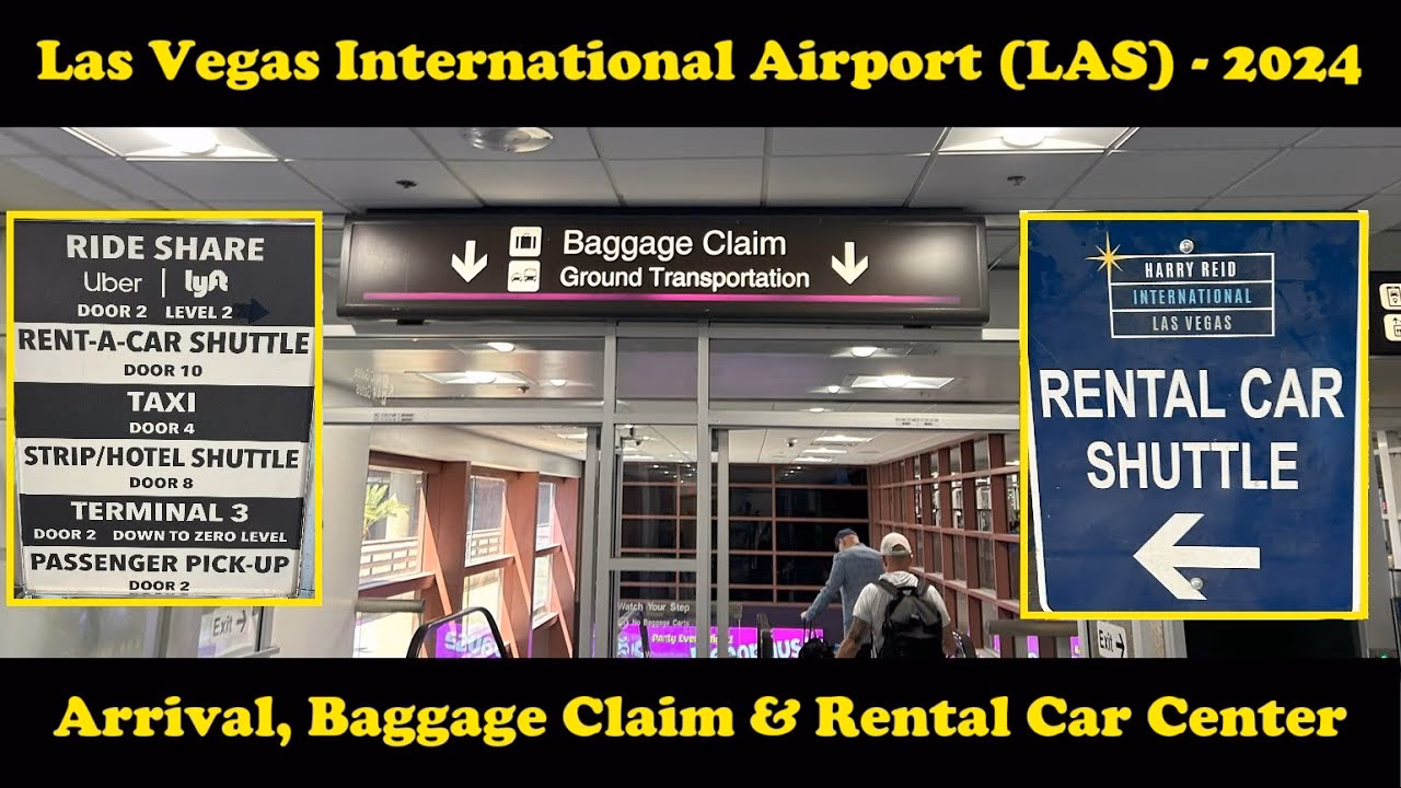 Where can I rent a car at McCarran International Airport?