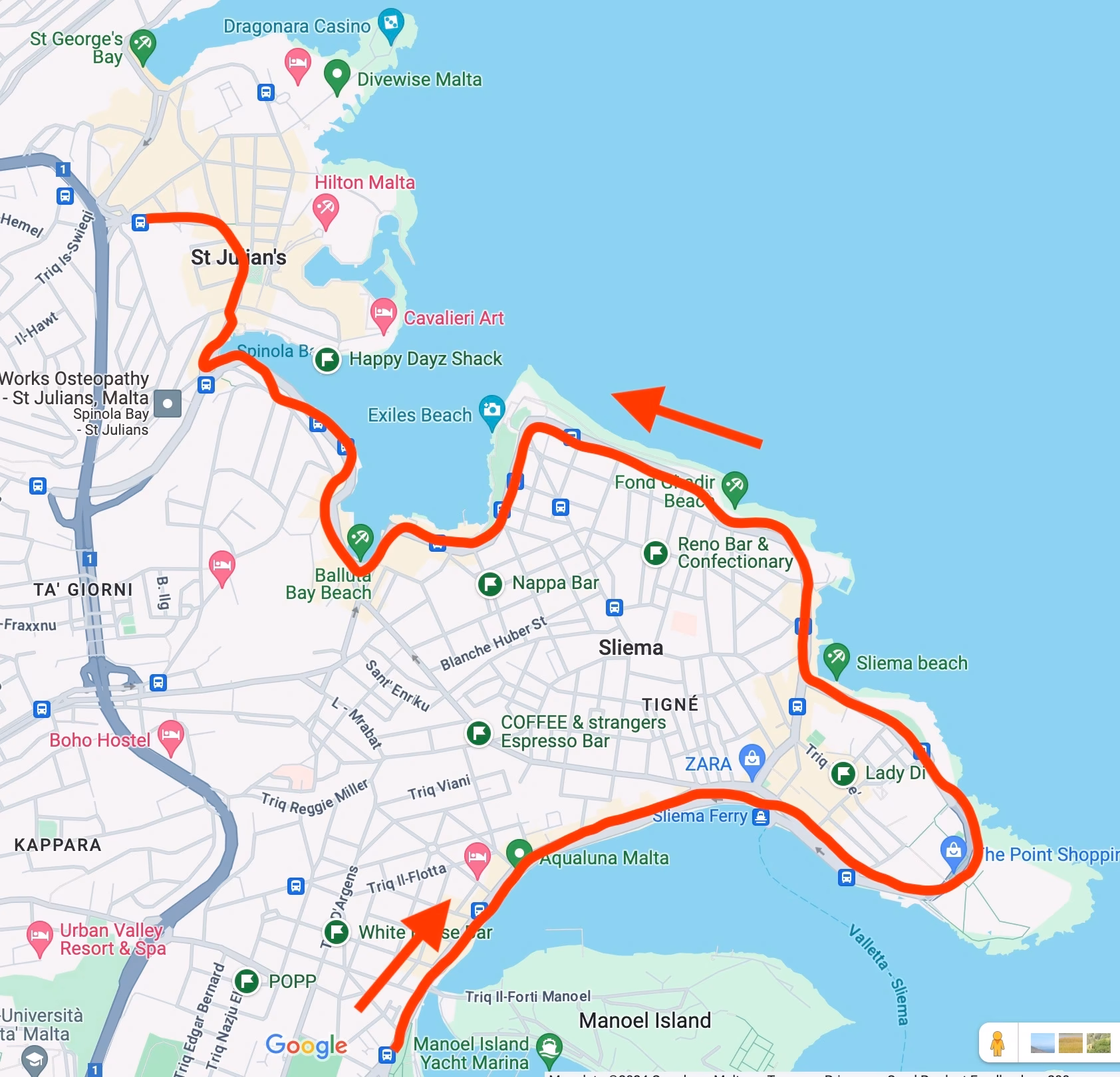 How to get from Malta Airport (MLA) to Mdina?