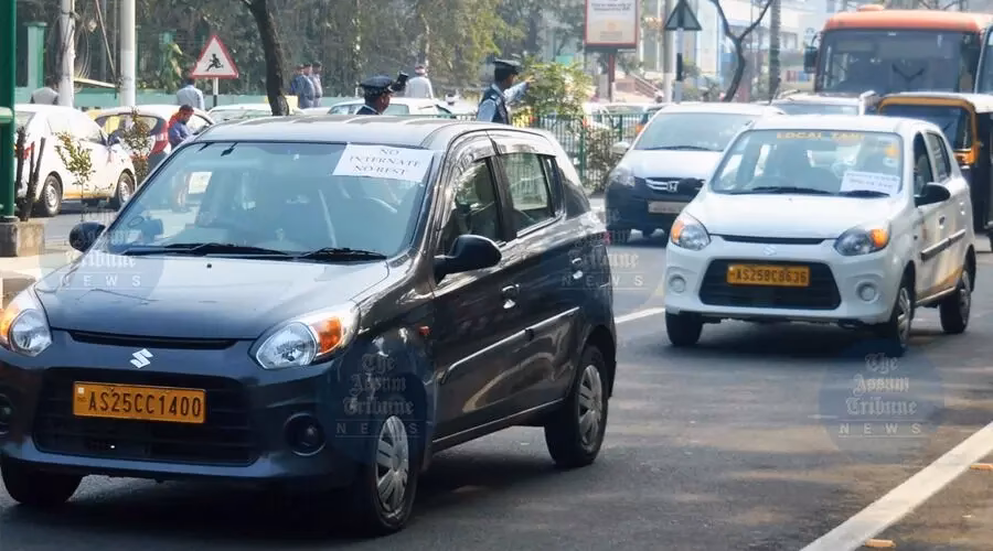 How to book a taxi in Meghalaya?