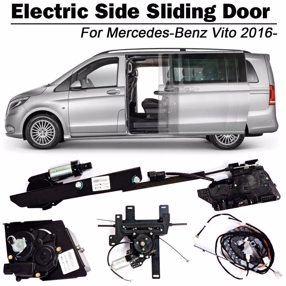 What are sliding door sensors in a Mercedes Vito?