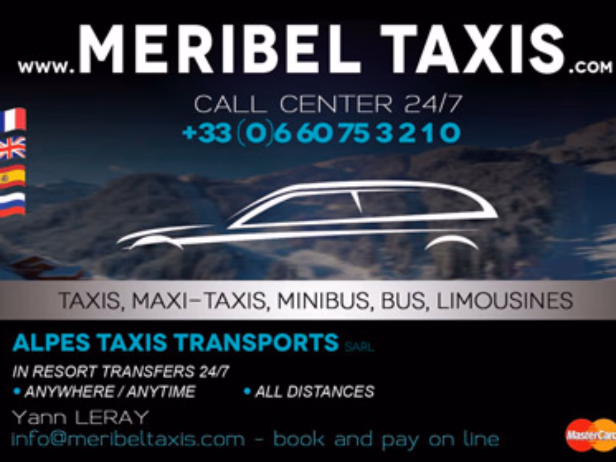 How much is a taxi from Geneva Airport to Meribel?