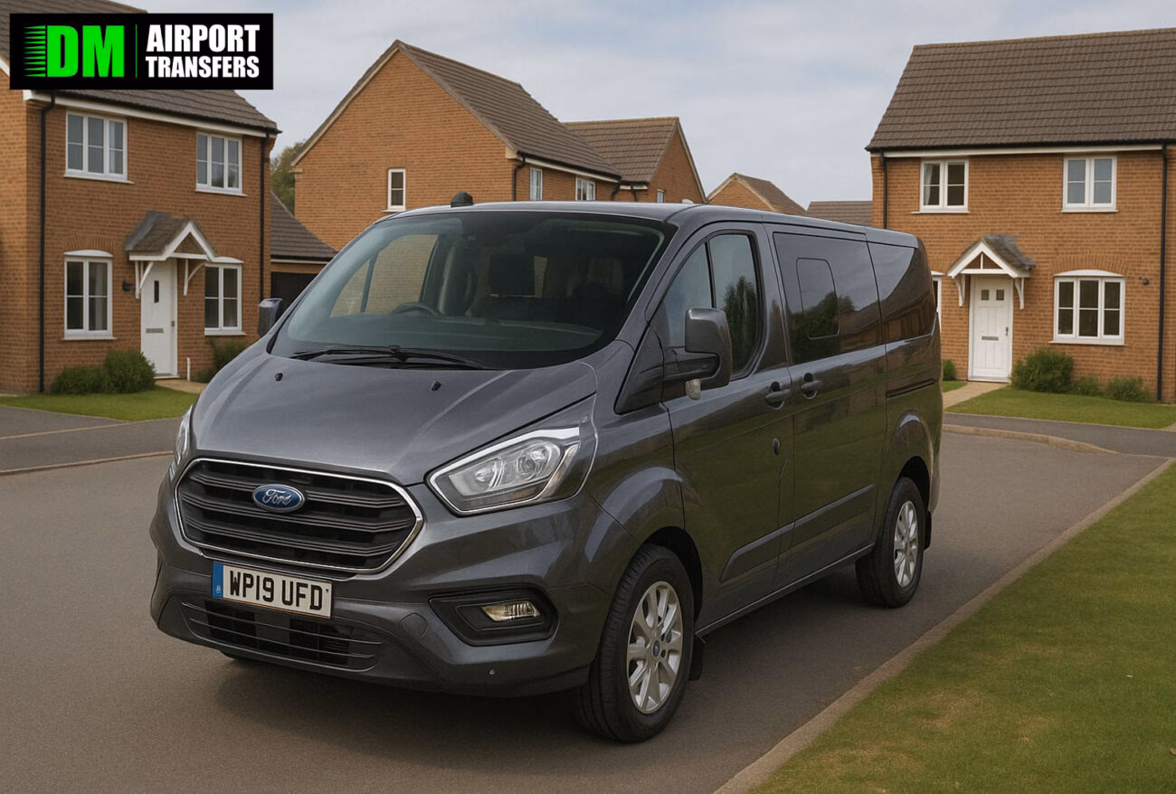What sizes of minibuses are available in Burnley?