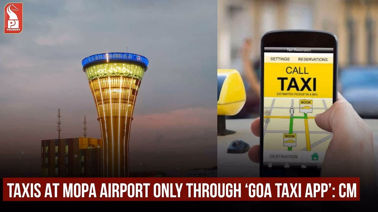 How do I book a taxi at Mopa Airport?