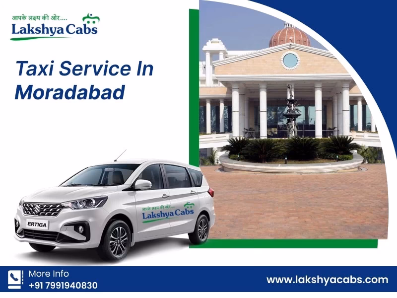 How does Moradabad taxi service work?