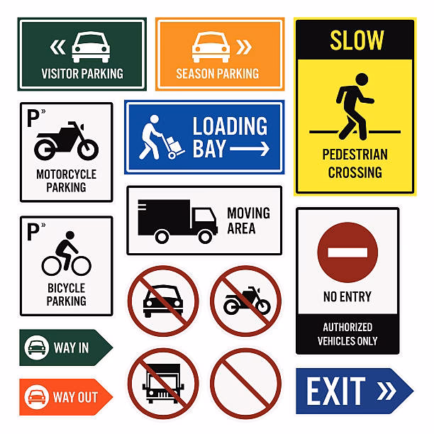 What does a solo motor cycle sign mean?