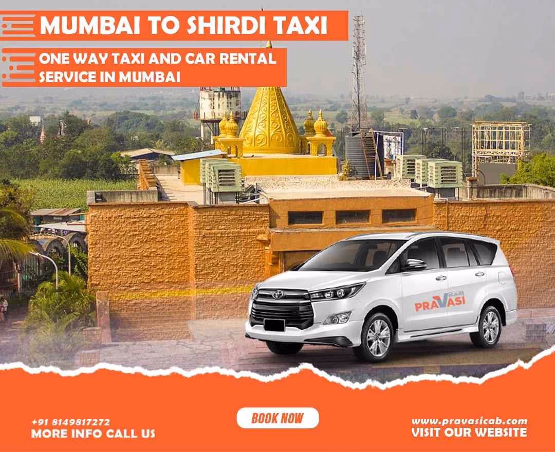 How can I book a taxi from Mumbai to Shirdi?