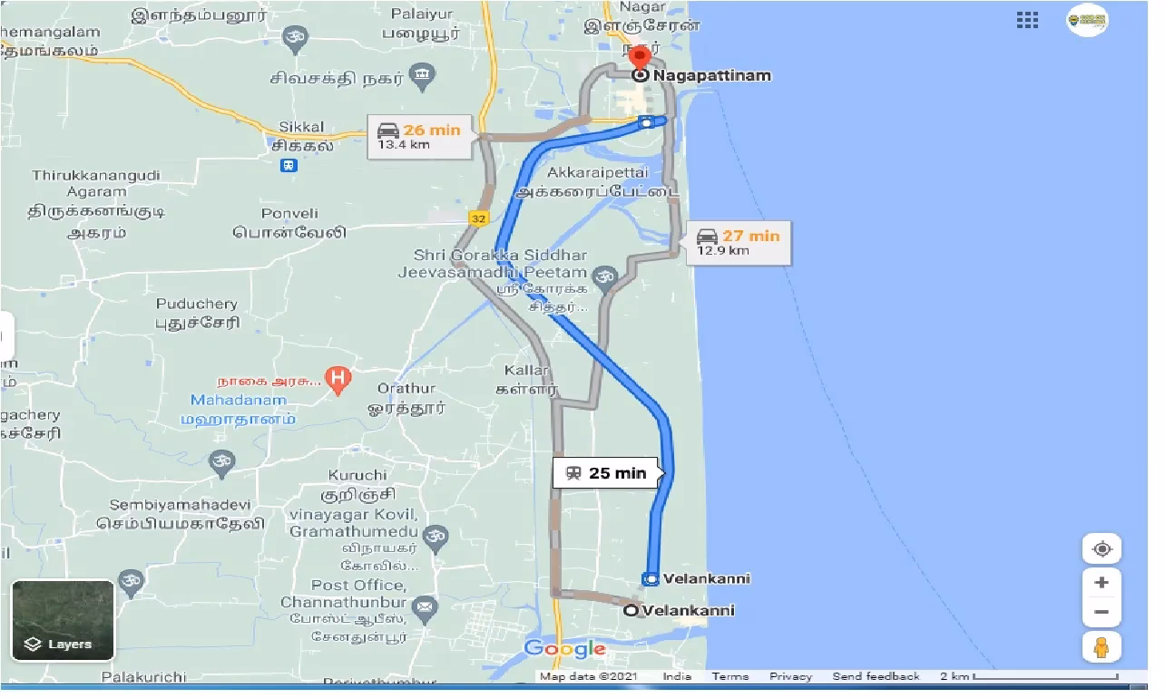 Where is Nagapattinam located?