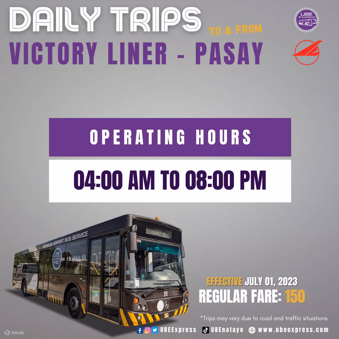 How to get from NAIA Terminal 1 to Victory Liner?
