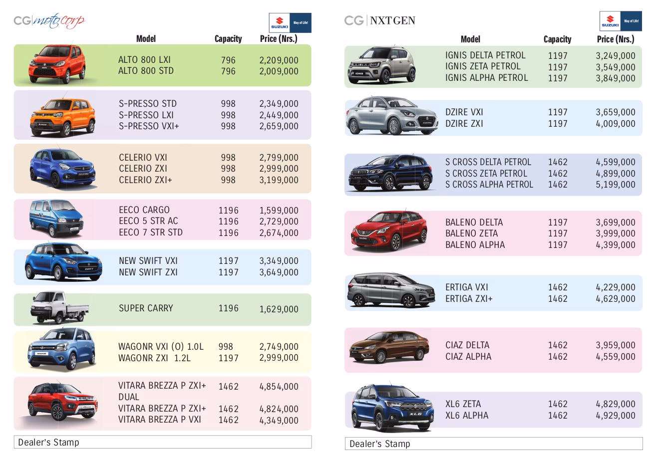 Is Suzuki Alto a taxi in Nepal?