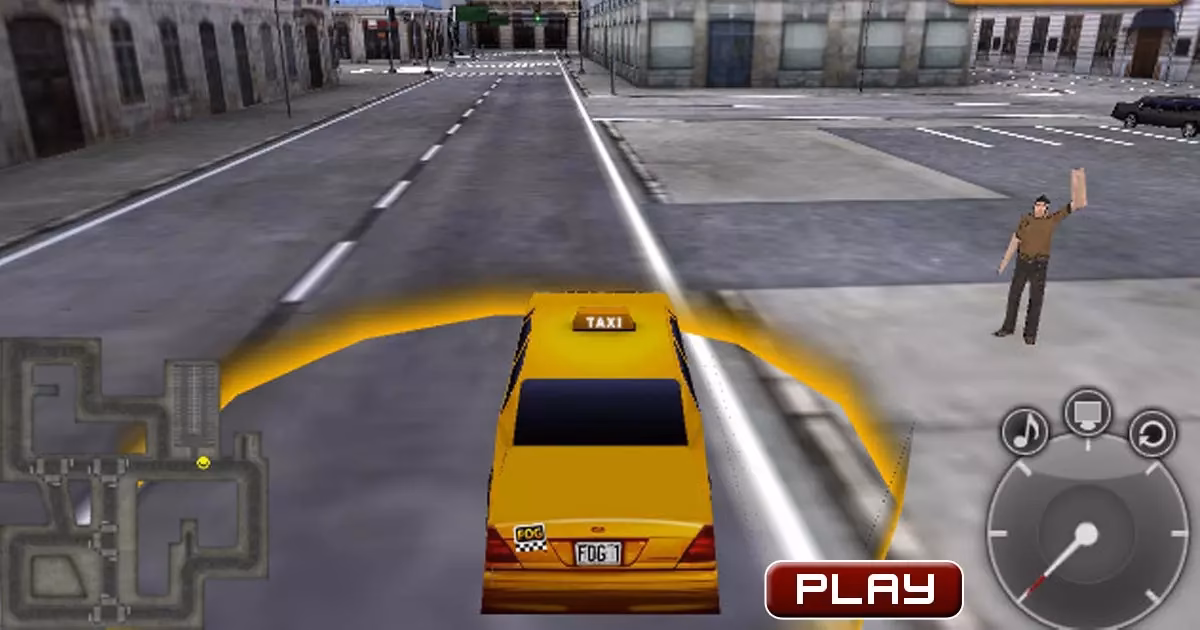Is New York taxi license 3D a flash game?