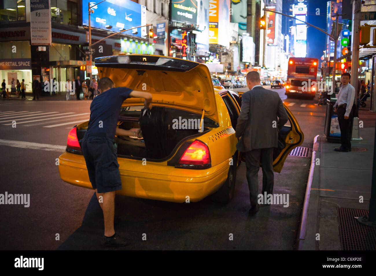How much luggage can a yellow cab hold?