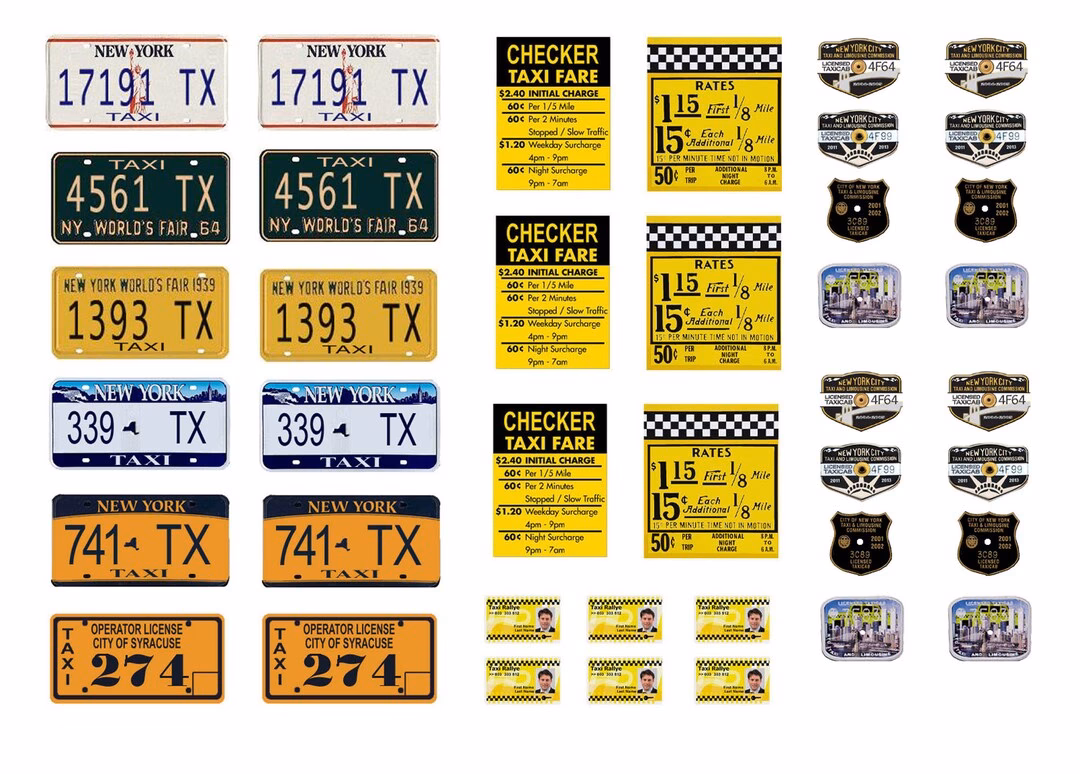 Where can I buy collectible New York license plates?