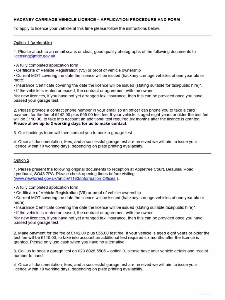 How do I apply for a driver's licence in Hackney?