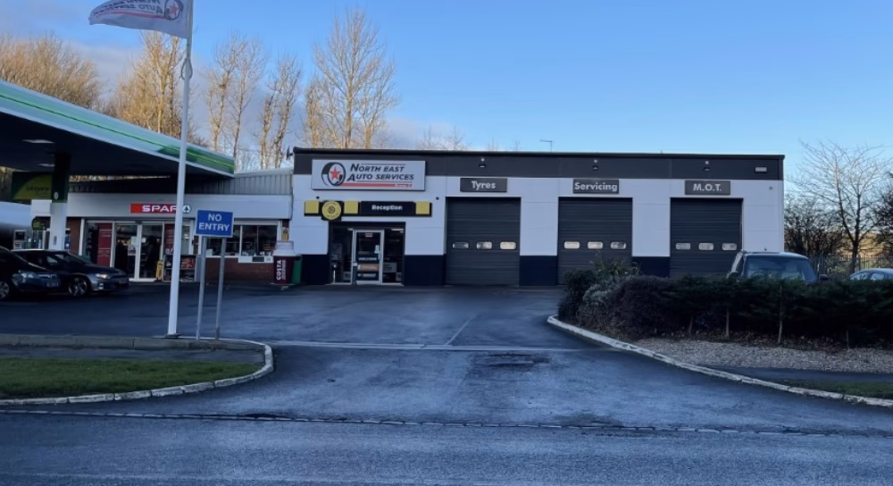 What services does north east garages offer?