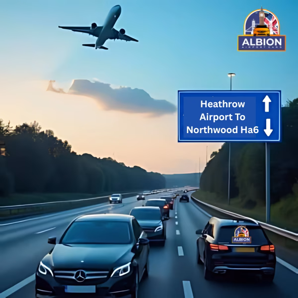 How do I get from Heathrow Airport to Northwood?