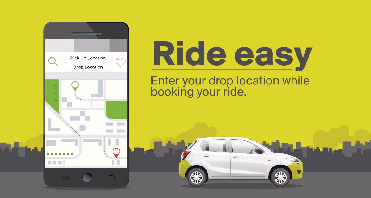 Can you favorite a location on the OLA app?