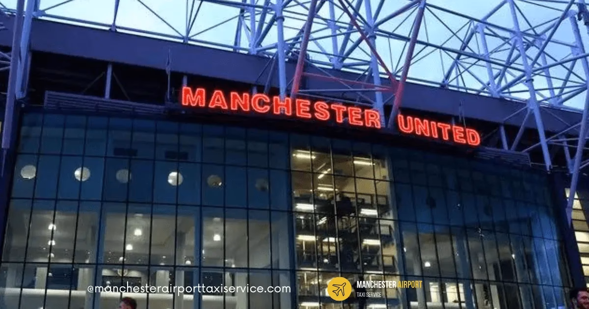 How long does it take to get from Manchester Airport to Trafford?