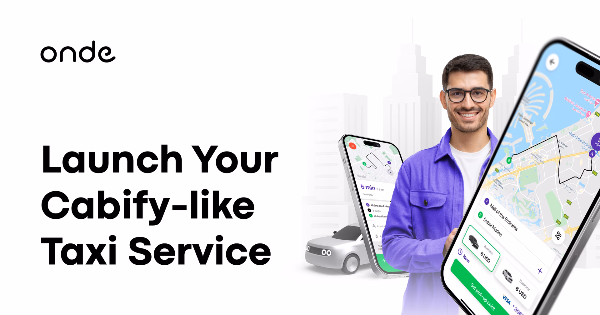 How can a delivery app help a taxi service?