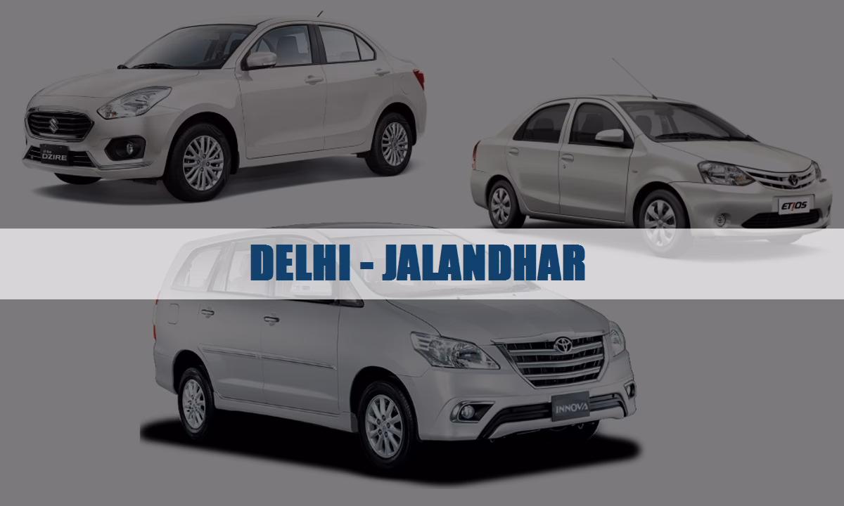 Which company operates buses from Jalandhar to Delhi Airport?