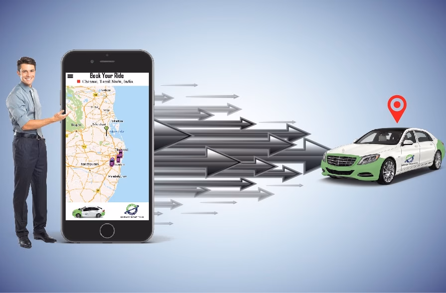 How to book a cab from Pondicherry?