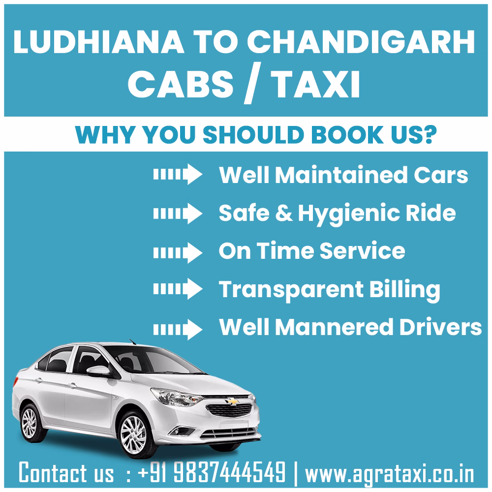 How to book a cab from Ludhiana to Chandigarh?