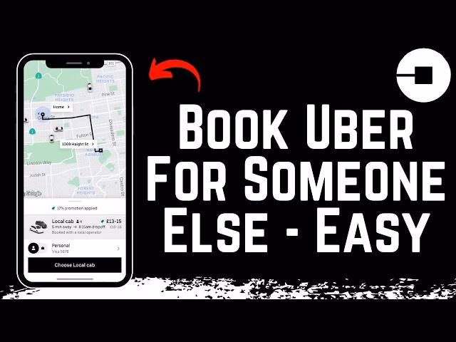 How do I request a ride for someone else?