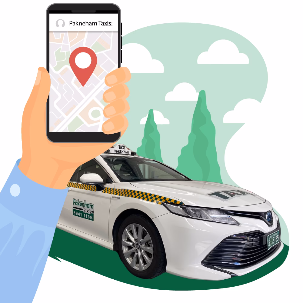 Who is Pakenham cab service?