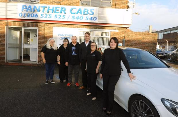 Are Panther cabs Colchester affiliated?