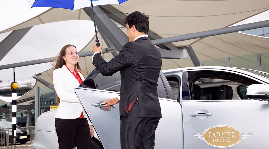 Does Parkers chauffeurs have a private jet facility?