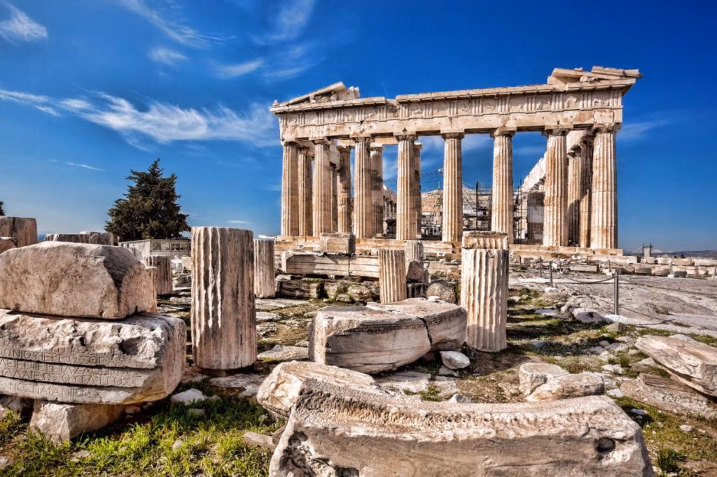 How to get from Athens to Parthenon?
