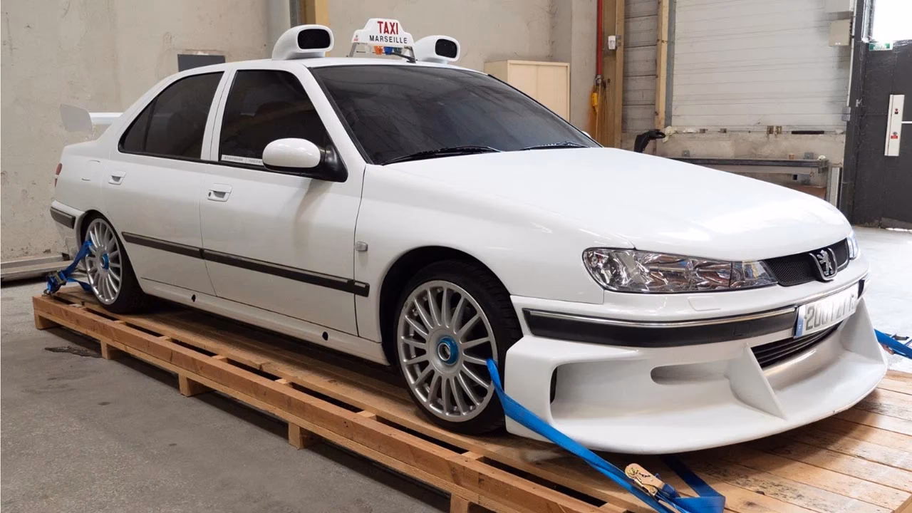 Is Taxi 2 based on a Peugeot 406?