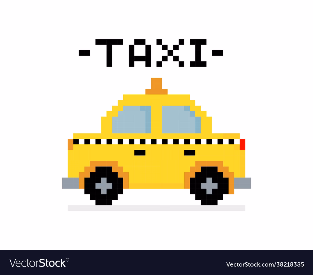 How to become a taxi driver in pixel road?