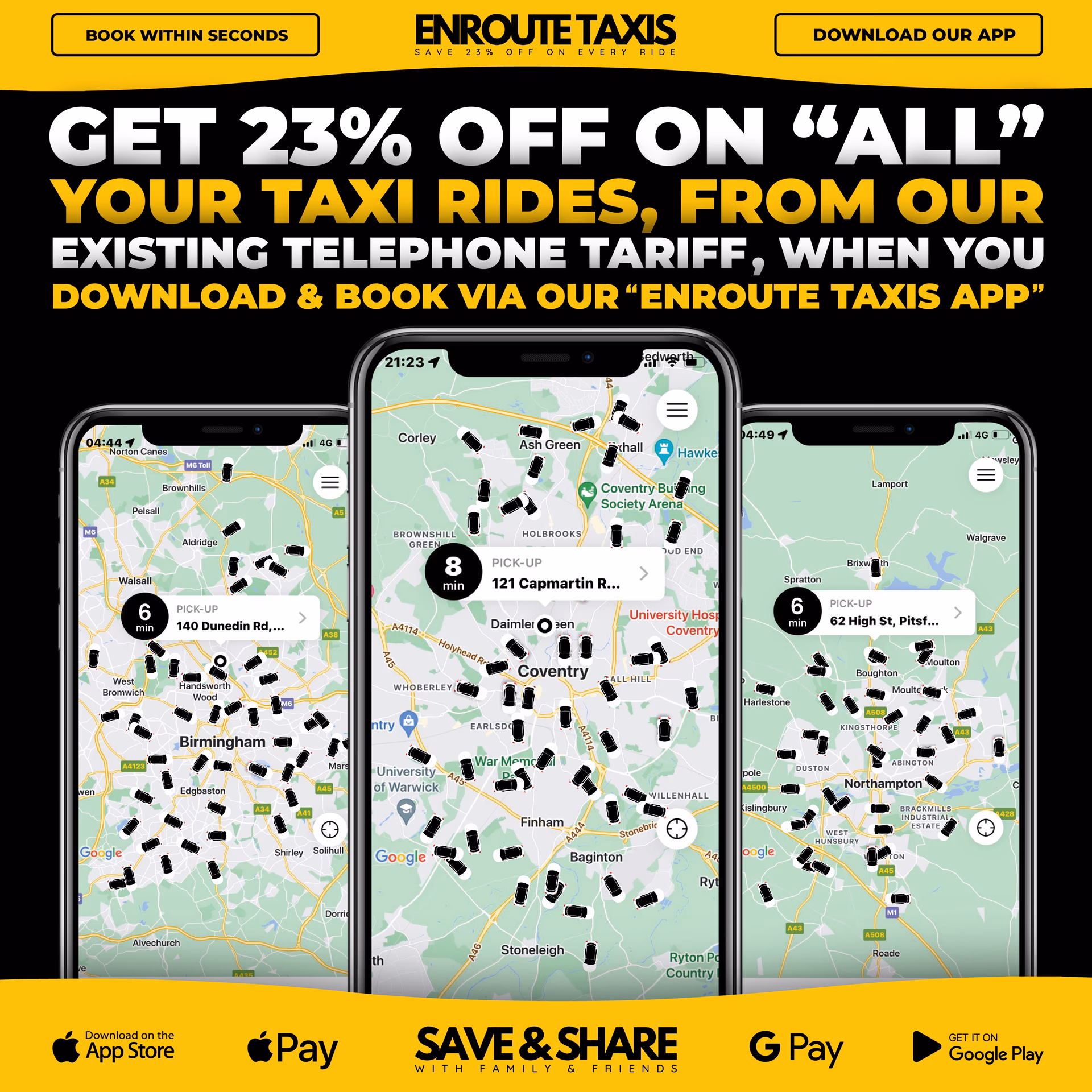 Does Northampton have a railway station?