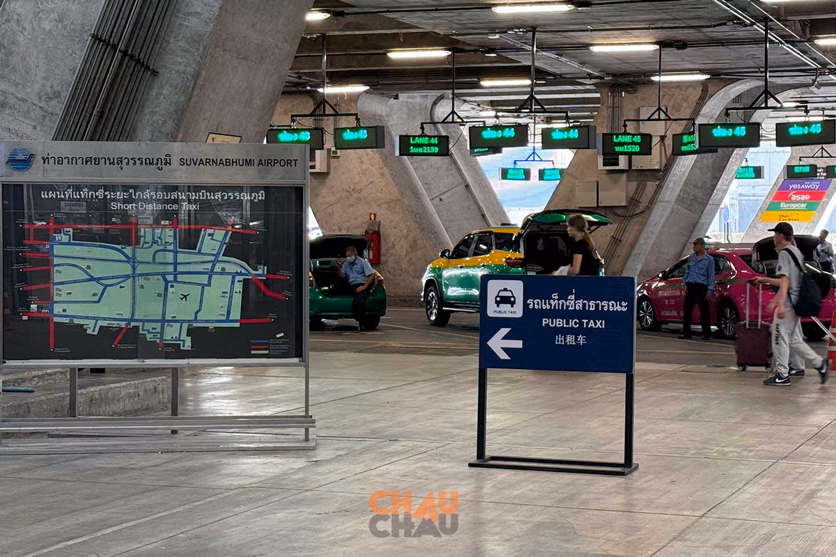 ¿Cómo llegar del aeropuerto de Bangkok al centro?