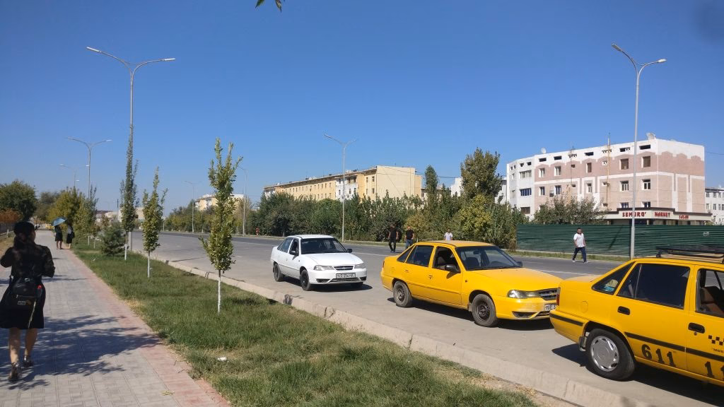 Do you need a taxi to get from Khiva to Bukhara?