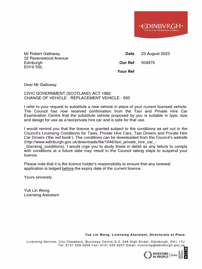 How do I get a private hire car (PHC) in Scotland?