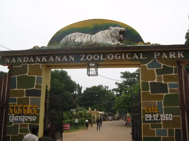 How far is Puri to Nandan Kanan National Park?