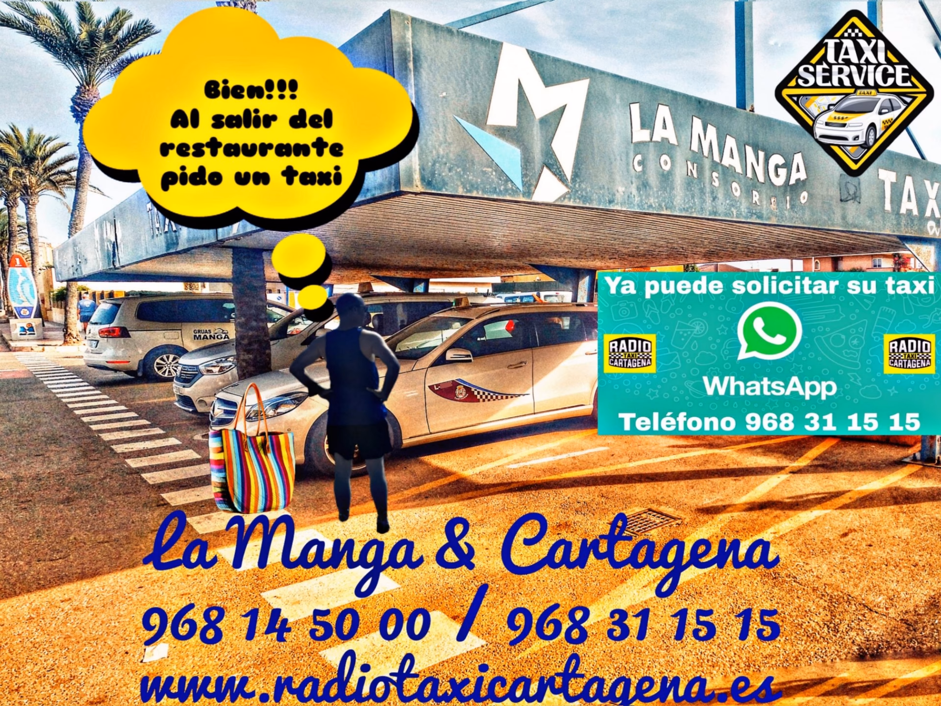 ¿Cómo contactar con Radio - Taxi Cartagena?