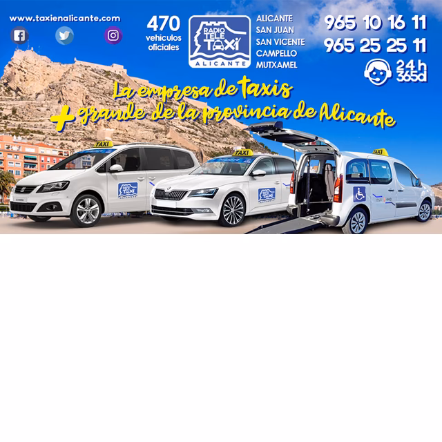 ¿Cómo viajar en taxi desde Alicante a Sanjuan?