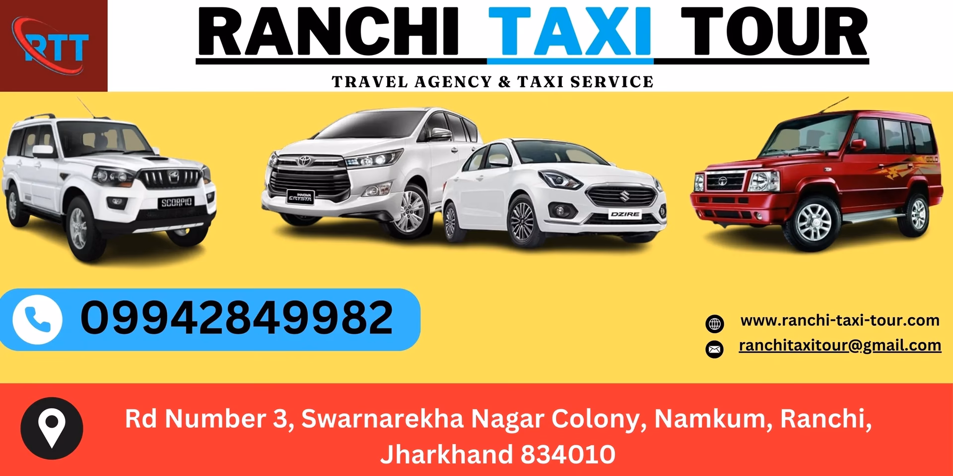 How to get a cab from Ranchi to outstation?