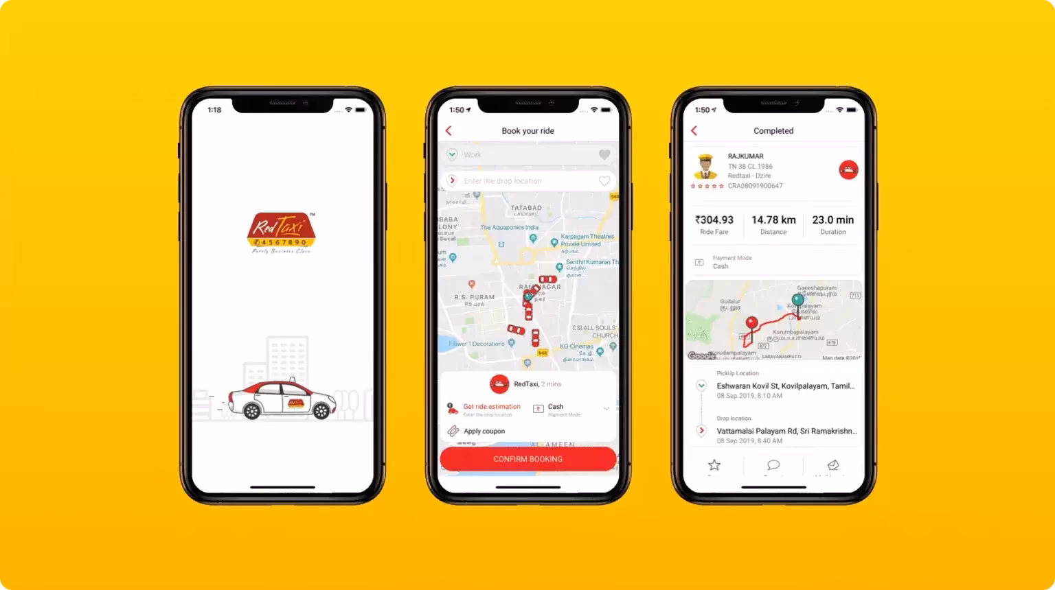 Is there an app to find a taxi?
