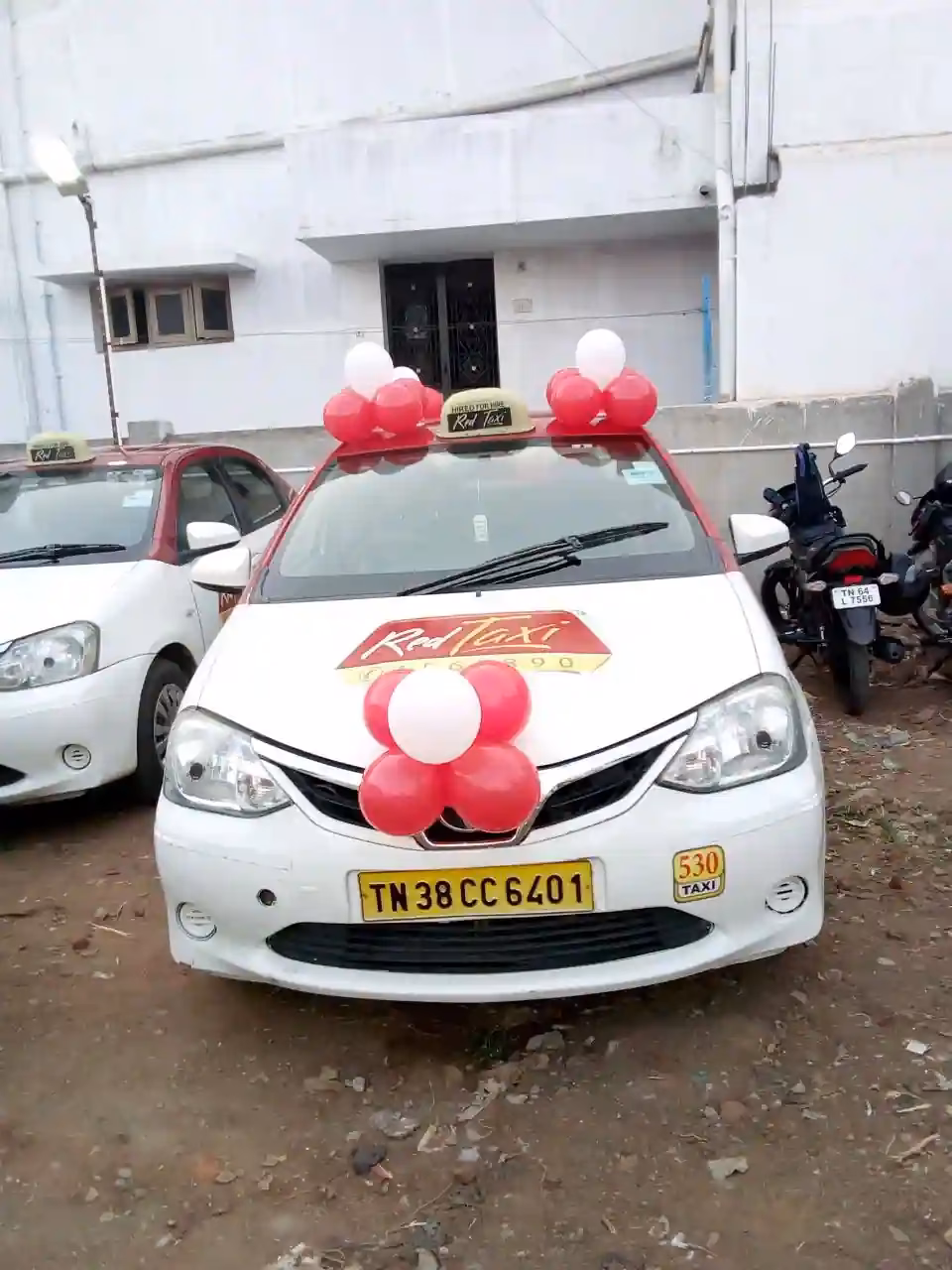 Where is red taxi Madurai?