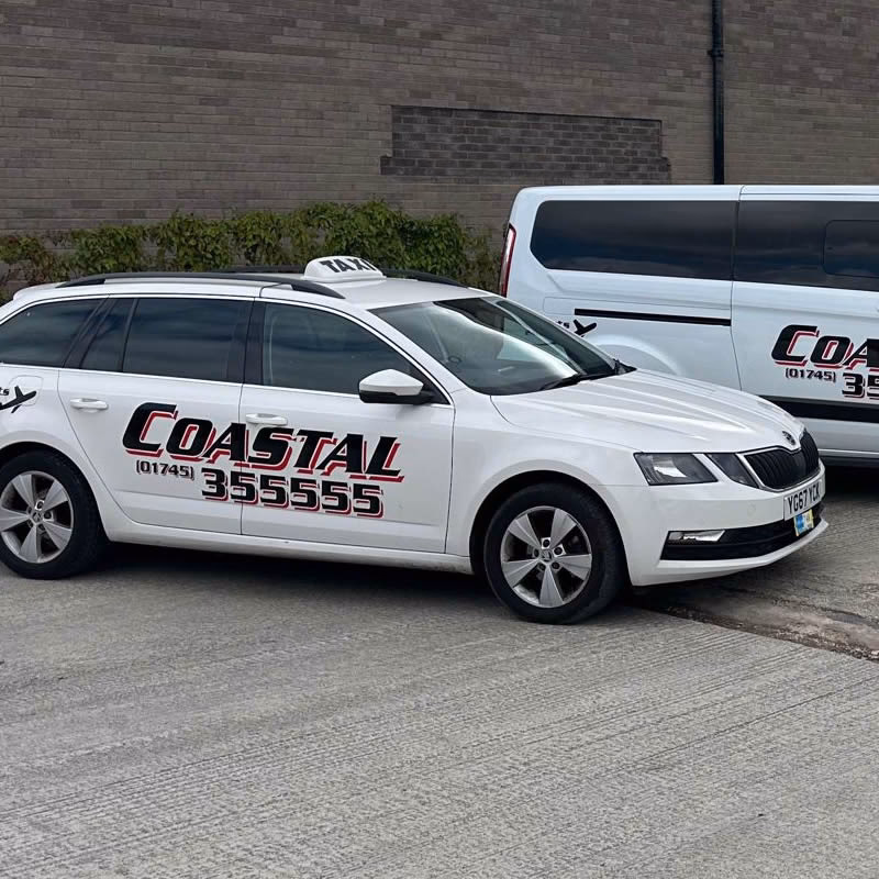 Who are coastline Rhyl taxis?