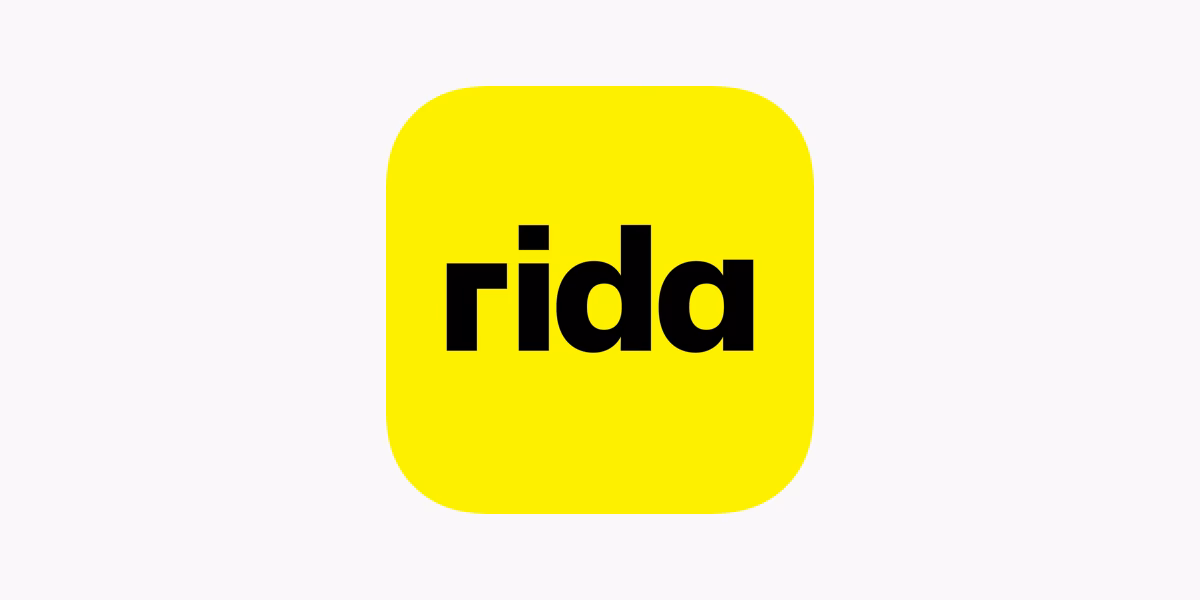How does the Rida app function?