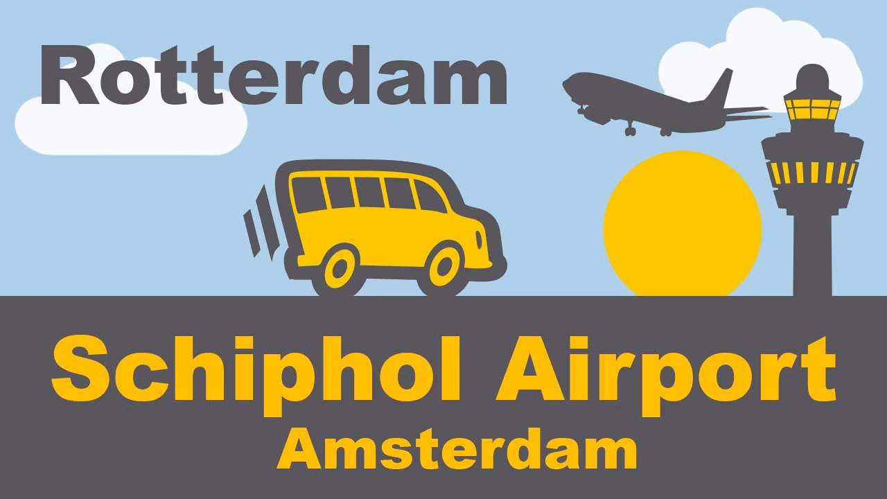 How to get from Rotterdam to Schiphol?