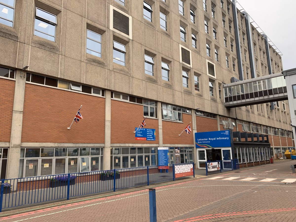 How do I contact Leicesters hospitals?