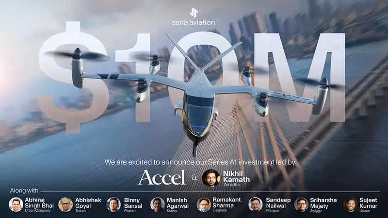 Who founded Sarla aviation?