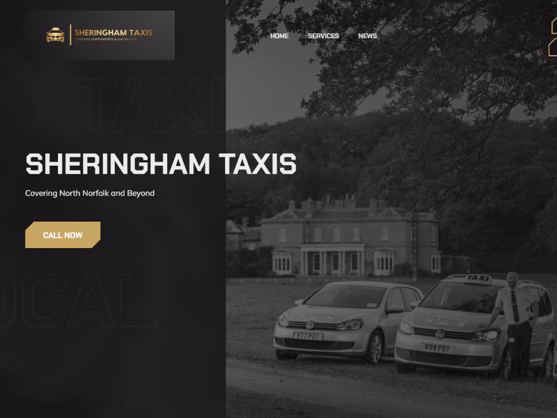 How does the taxi fare calculator Sheringham work?
