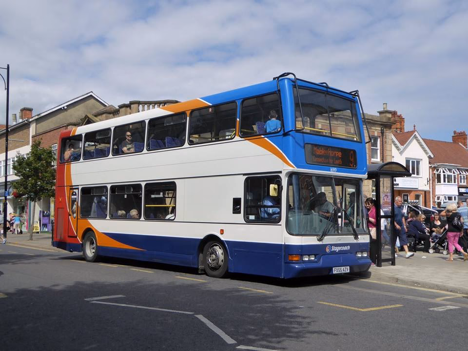 What companies run services between Skegness & Mablethorpe station?